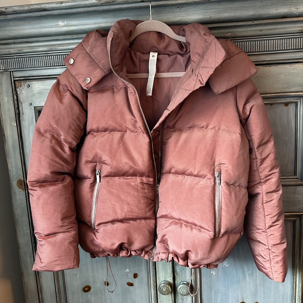 Lululemon Zip Up  Puff Down filled Jacket  Size 6